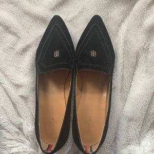 Tommy Hilfiger velvet flats